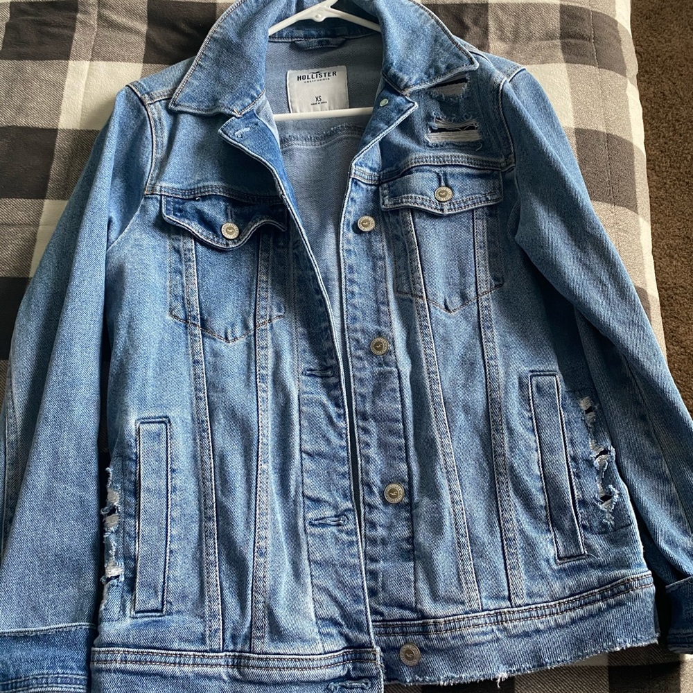 hollister jean jacket